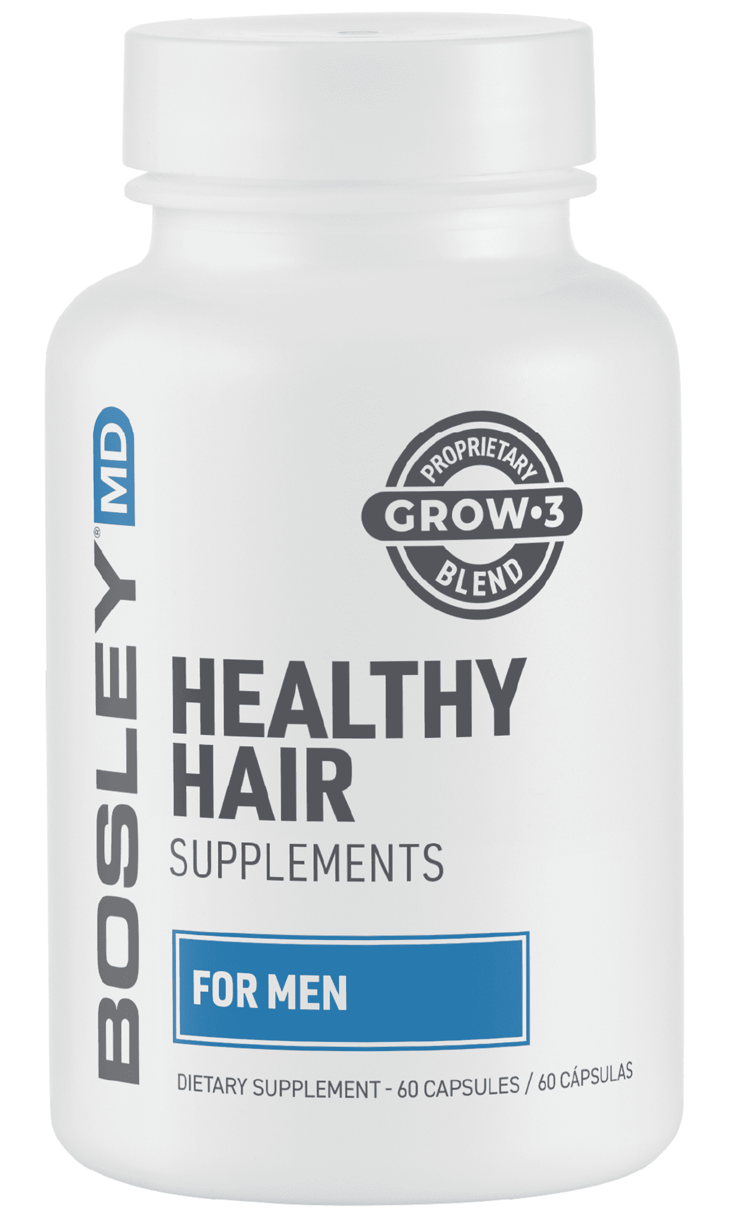 Bosley MD Men's Healthy Hair Growth Supplements 