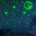 thumbnail image 4 of onlyliua Ofertas Dormitorio Azul Luminoso Verde Sala de Estar Estudio Decoración Del Hogar Pared, 4 of 7