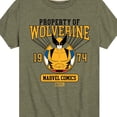 thumbnail image 3 of Marvel Wolverine - Property Of - Toddler and Youth Short Sleeve Graphic T-Shirt, 3 of 5