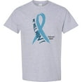 thumbnail image 3 of Inktastic We Will Win Against Prostate Cancer Ribbon T-Shirt, 3 of 5