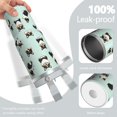 thumbnail image 3 of 1pc Corgi 30oz Tumbler with Straw & Handle - Insulated Stainless Steel Cup | Holiday Gift for Man Women (Christmas, Valentine's, Birthday), 3 of 7