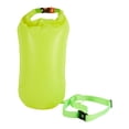 thumbnail image 2 of Mochila flotadora con boya de natación y bolsa para equipo de entrenamiento para triatletas y deportes acuáticos. Verde, 2 of 8