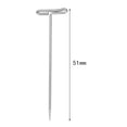 thumbnail image 5 of WRISTBIQUE 100Pcs Silver T Pins for Jewelry Display and Crafts with T-Bar Head for Wigs and Seamstresses, 5 of 8