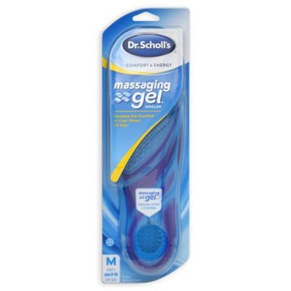 Dr. Scholl’s Comfort and Energy Massaging Gel Insoles (Pack of 20)