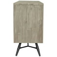 thumbnail image 3 of Aliz 63 Inch Acacia Wood Sideboard Buffet Console Cabinet, 3 Drawers, Brown- Saltoro Sherpi, 3 of 5