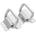 thumbnail image 5 of ULTNICE 2Pcs Storage Stainless Steel Folding Handle for Packaging Box 1.97X1.97X0.39in, 5 of 8