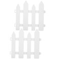 thumbnail image 4 of ELAYARD 2Pcs Lightweight White Plastic Garden Fence for Yard Border and Pet Outdoor Areas, 4 of 7