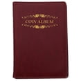 thumbnail image 1 of Coin Book Coins Display Storage Case Antique Coin Collector Book Coin Storage Organizer Coin Holder, 1 of 8