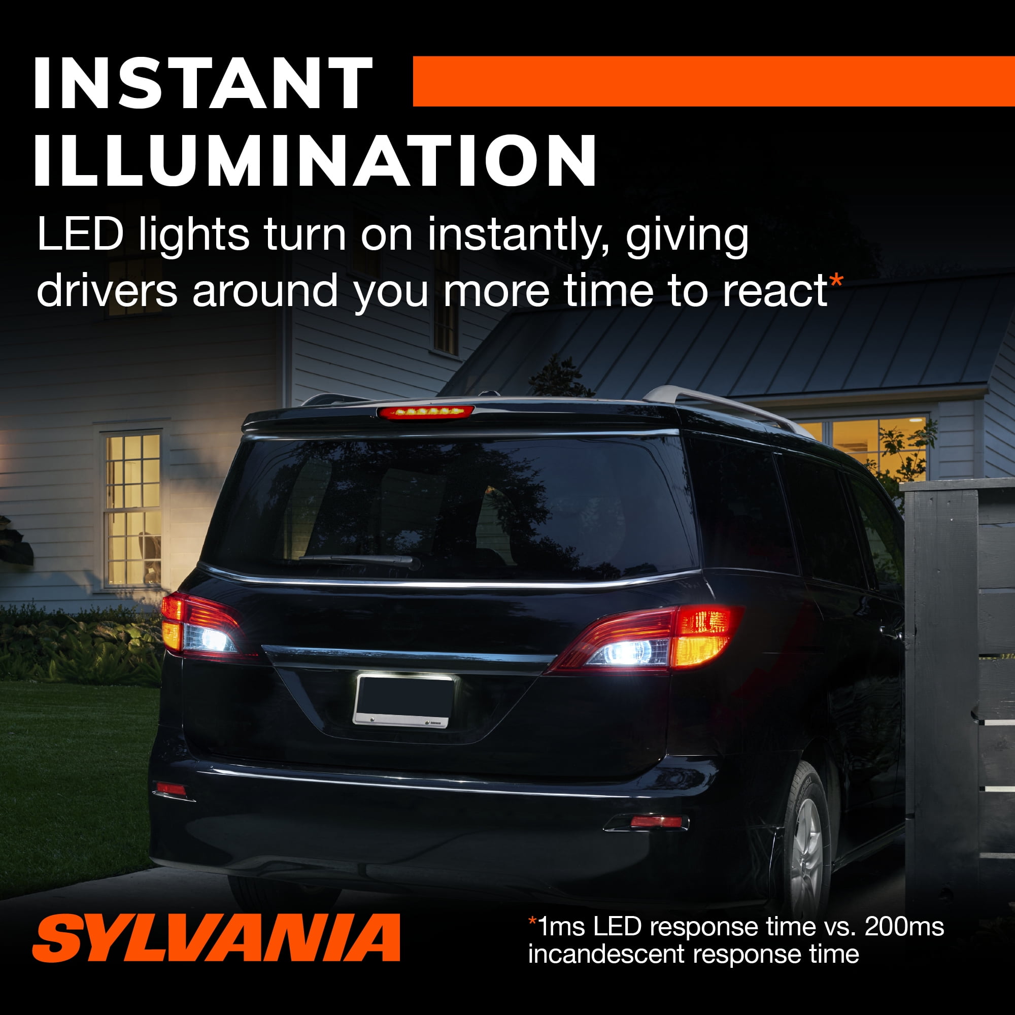 SYLVANIA 6411 WHITE ZEVO LED Mini, 1 Pack
