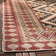 thumbnail image 3 of Safavieh Veranda Red Indoor Outdoor Rug - 5'3" x 7'7", 3 of 4