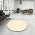 thumbnail image 4 of Ahgly Company Machine Washable Indoor Rectangle Contemporary Peach Beige Area Rugs, 7' x 10', 4 of 7