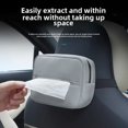 thumbnail image 5 of Funda protectora decorativa para porta toallas de papel con cremallera de cuero para el coche adecuada para los modelos Weilai ES6EC6ES8ET5ET7ES7, 5 of 5