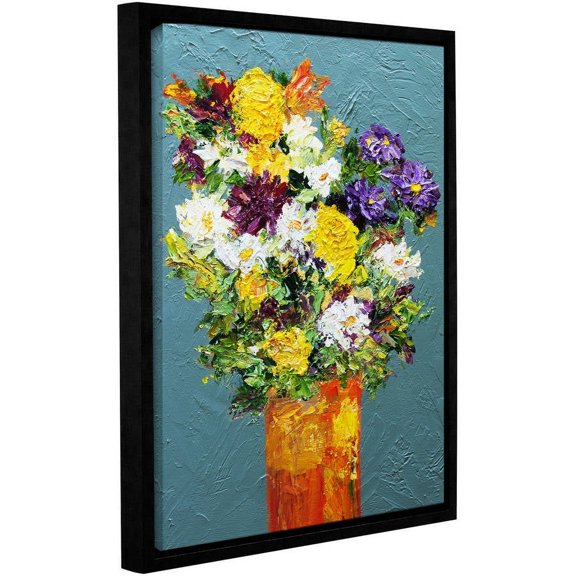 ArtWall Allan Friedlander "Bundle of Joy" Gallery-Wrapped Floater-Framed Canvas