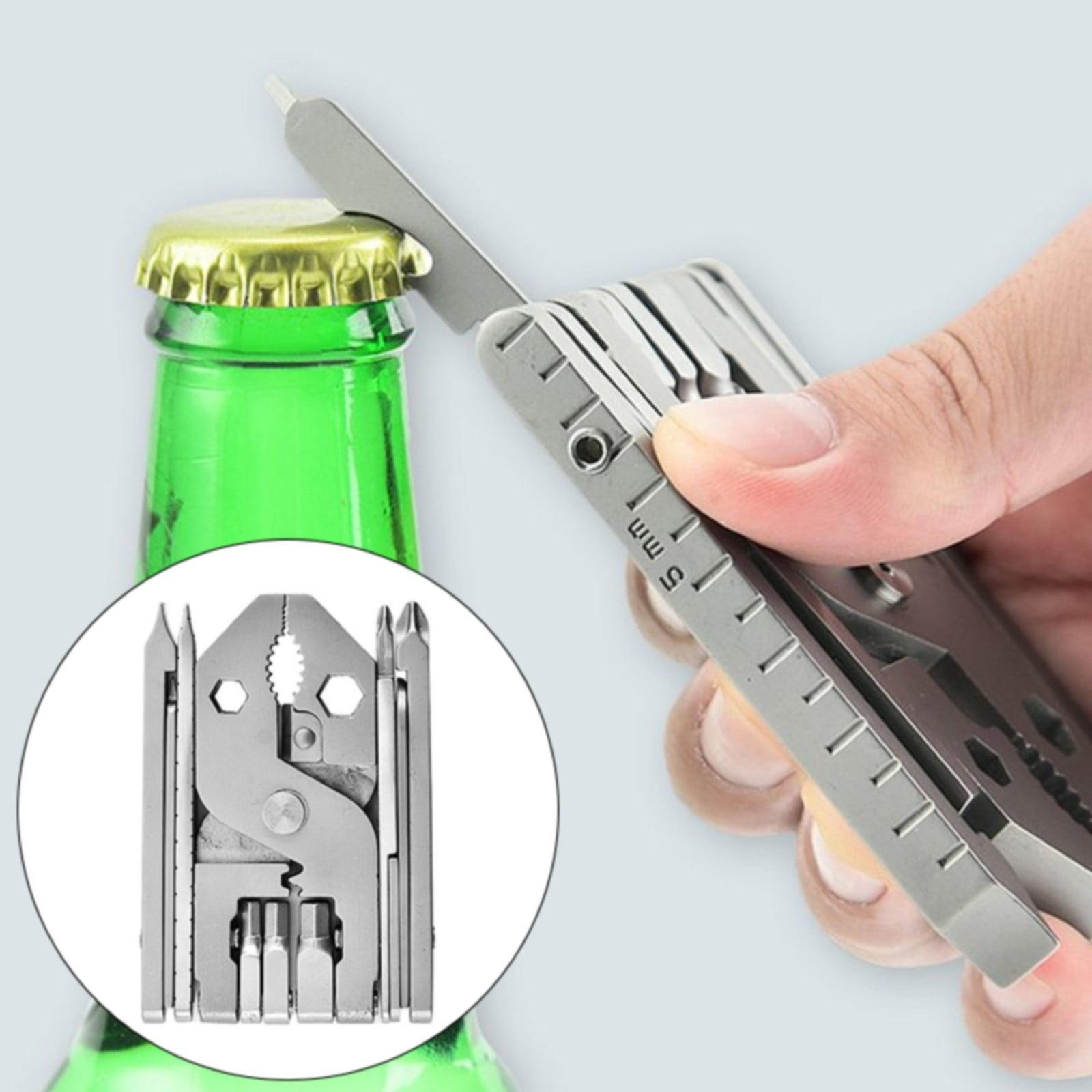 for Compressor Pocket Multitool Multitool Pliers Tool Pliers Screwdriver Card Needle Wire Stripper Multi Tool Portable Folding Multitool Plier Ideal Gifts For Dad