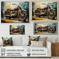 thumbnail image 4 of Designart "Rustic Motorcycle Journey" Motorcycle Wall Art Prints, 4 of 7