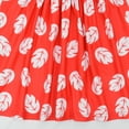 thumbnail image 6 of Girls Hawaiian Princess Dress Toddler Kids Leaf Beach Cosplay Party Oufit 2-8T, 6 of 7
