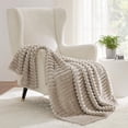 thumbnail image 2 of Manta Bedsure Twin XL, suave y acogedora, de lino suave, 170 x 230 cm, 2 of 7