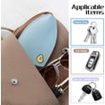 thumbnail image 4 of Yazoeia 2Pcs Cute Key Fob Case, PU Leather Car Key Case Portable Key Pouch Personalized Pull Out Key Bag for Car Keys CJC912-144883, 4 of 6