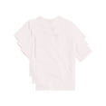 thumbnail image 2 of Hanes Toddler 3 Pack T Shirt Crewneck ComfortSoft 100% cotton 6 Colors sz 2T 4T, 2 of 3