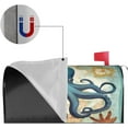thumbnail image 3 of Ocean World Sea Octopus Magnetic Mailbox Covers, Mail Wraps Garden Yard Home Decor for Outdoor Standard Size 21x18 in, 3 of 6