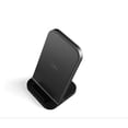 thumbnail image 2 of Wireless Phone Charger Stand, Universal Compatibility Fast Qi Certified Desktop Charger (Supports Non-Metal Cases), 2 of 5