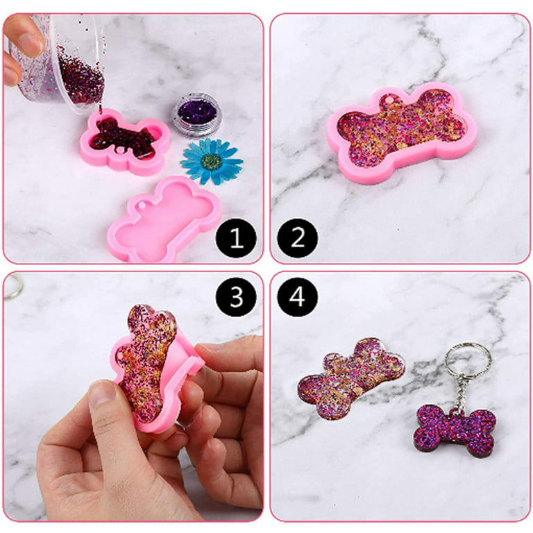 Dog Tag Silicone Mold Silicone Resin Dog Tag Pendent Making Mold Dog Tag  Molds With Unique Shape Tear Resistant For Birthday - AliExpress