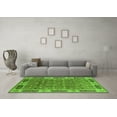 thumbnail image 3 of Ahgly Company Indoor Rectangle Oriental Green Traditional Area Rugs, 2' x 4', 3 of 4
