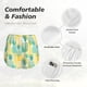 thumbnail image 4 of Balery Pineapples1 Pantalones cortos deportivos para mujer con forro y dos bolsillos, elásticos, para entrenamiento, gimnasio, yoga-Small, 4 of 7