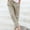 hwj# Beige125, variant on Huowey Linen Pants Women Wide Leg Solid Color Summer Breathable High Waist Long Drawstring Casual Palazzo Pants Flowy Casual Loose Fit Baggy Trousers Stylish Joggers,Beige,L