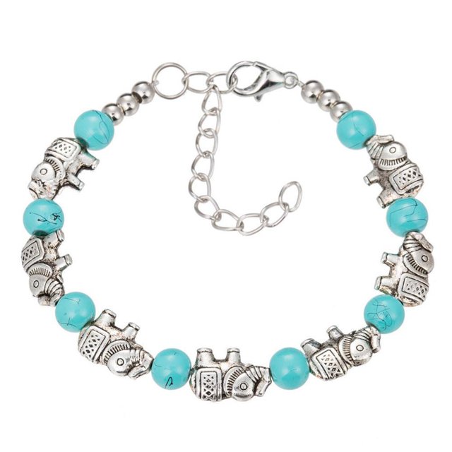 Pulsera De Estilo Étnico Retro Para Mujer, Pulseras De Mariposa Tallada De Aleación, Pulseras De Joyería Bohemia, Regalos Para Amigos De La Familia Yuarrent AP006887-02