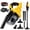 1 Battery, variant on BAOKALER Cordless Vacuum Cleaner with 4.0Ah Battery, 400W/16kpa Car Vacuum with 4 Multi Nozzle, Handheld Vacuum for Home Pet Hair Carpet Hard Floor, Yellow
