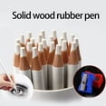 thumbnail image 4 of 10 Pcs Pencil Erasers With Hexagonal Wooden White Magics Erasers Eraser Pen, 4 of 9