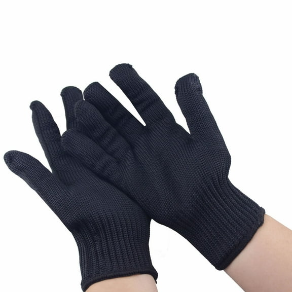 Security Thickened Steel Wire Anti Cut Gloves Protection Anti Knife Scratch Labor Protection Supply