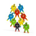 thumbnail image 1 of Robots apilables Schylling de madera, 9 unidades, niños a partir de 3 años, 1 of 7