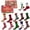A, variant on 2025 Christmas Advent Calendar, 24 Days Christmas Warm Cotton Socks for Women Adults, Xmas Countdown Calendar, Xmas Party Gifts