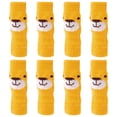 thumbnail image 1 of 2 juegos de calcetines antiarañazos para perros, fundas protectoras para piernas de perros (amarillo), 1 of 4