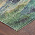 thumbnail image 3 of Addison Rugs Mayfield Premium Machine Washable Transitional Abstract Denim Round Rug, 8' x 8', 3 of 5