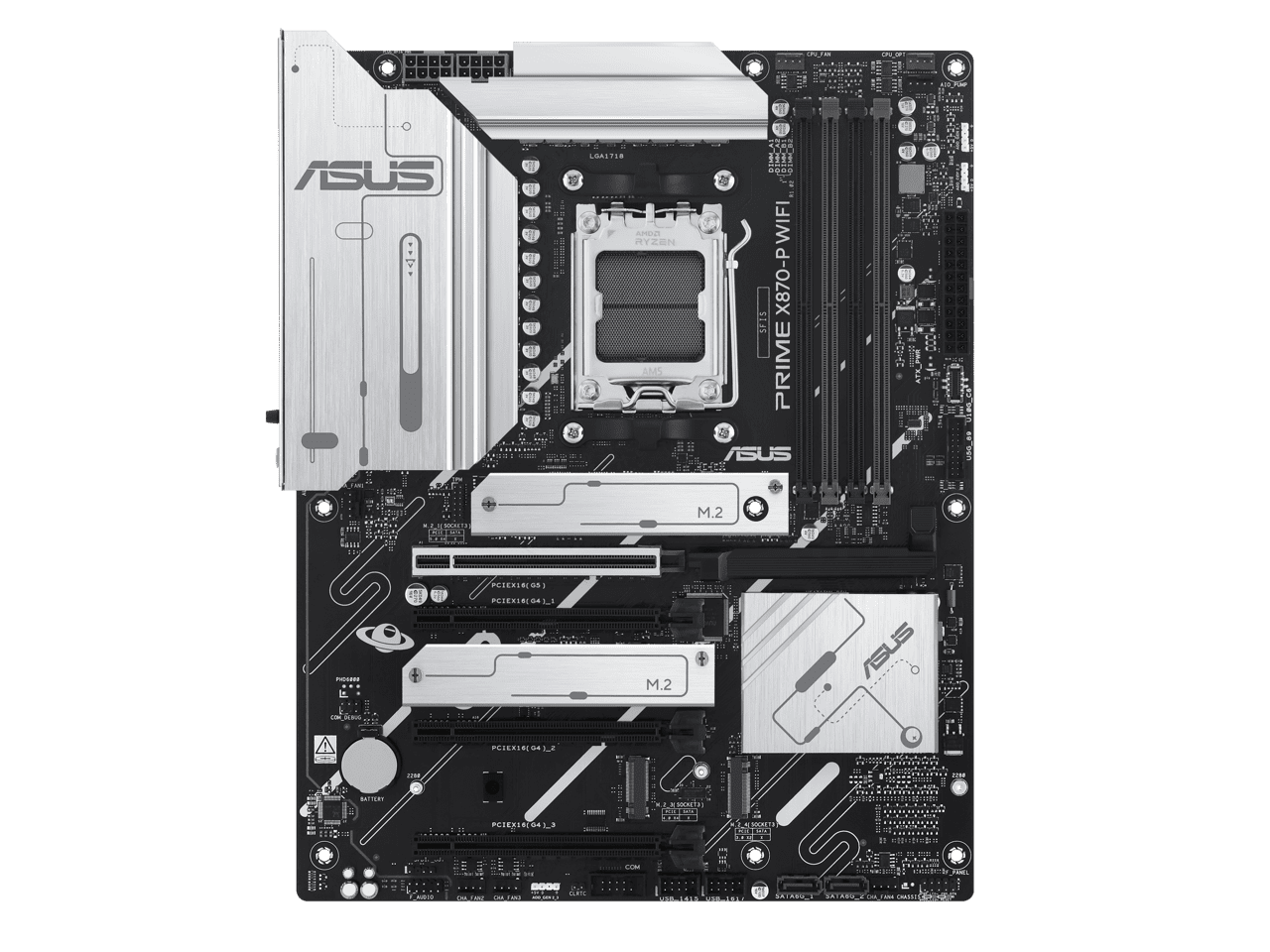 ASUS Prime X870-P WiFi AMD AM5 ATX Motherboard - PRIMEX870-PWIFI
