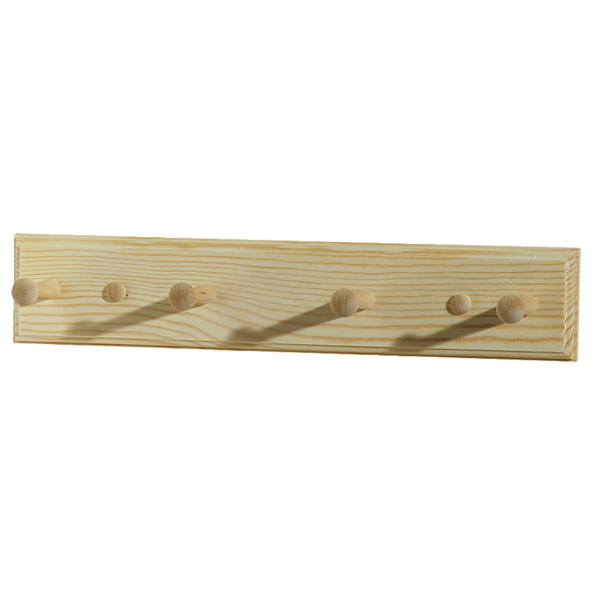 Waddell Wood 18 In. Shaker Peg Rack SPR18/HR180