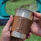 thumbnail image 1 of Portavasos reutilizable Baoblaze para bebidas frías cuero PU, 1 of 8