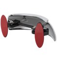 thumbnail image 4 of Motorcycle Rearview Mirror 180 Degree Wide Angle Adjustable Wind Screen Mount Blind Spot Eliminating, 4 of 7