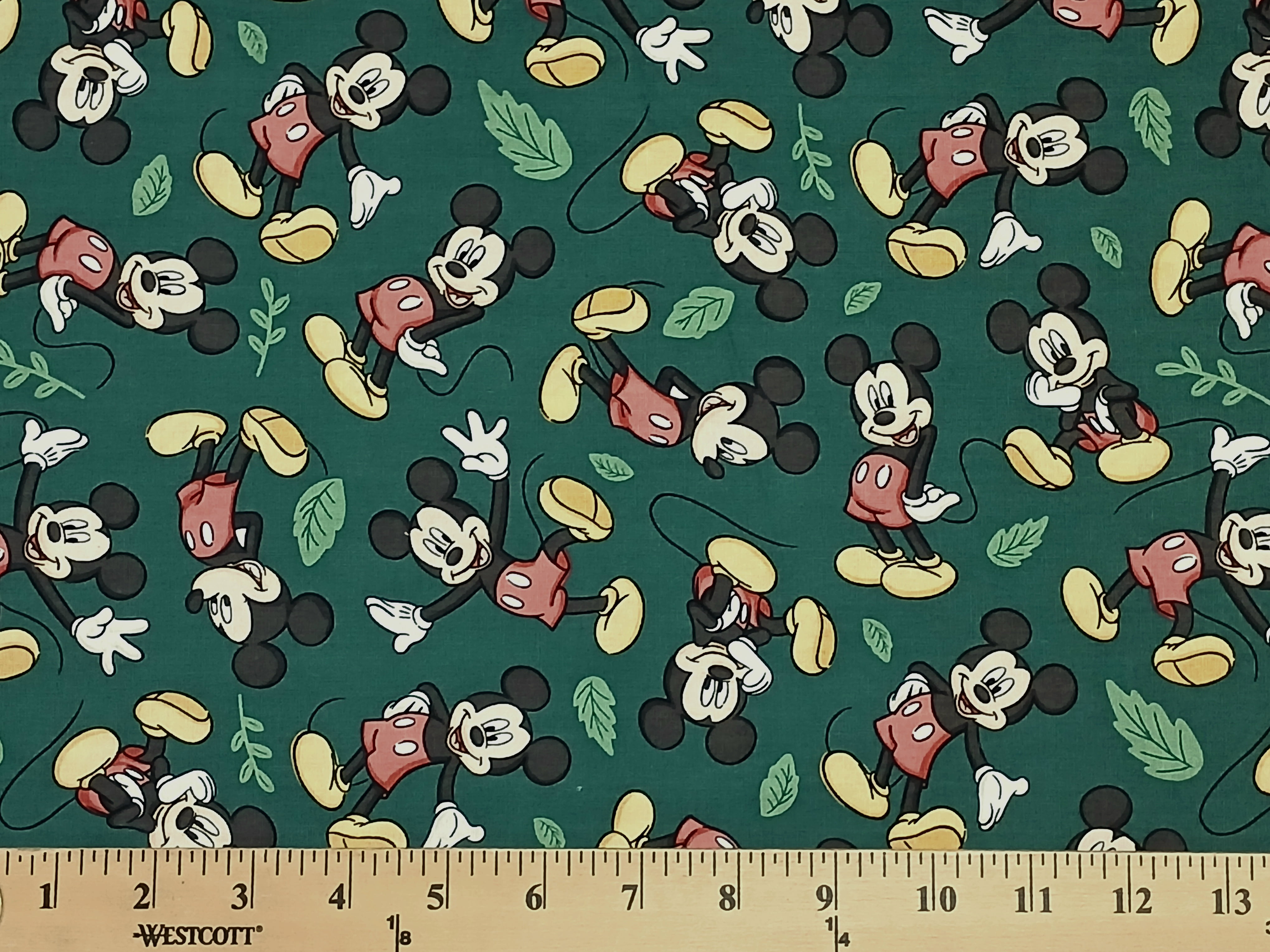 Cotton Mickey Mouse Mickey Tile Disney Cartoon Characters Kids