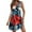 Z06# Dark Blue, variant on Hawaiian Dresses for Women Sleeveless Palm Tree Tropical Print Summer Beach Sundress Crew Neck Loose Fit Casual Vacation Tank Dress Blue XL