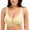 Khaki, variant on Comfort Padded Underwire Bra Women Back-Smoothing Bra Feature V-Neck Wire-Free Bra Style W-1893 Hook and Eye Closure Full Figure Bras Black 3XL