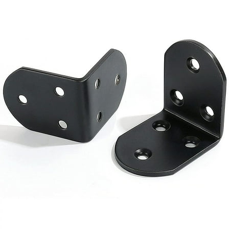 

Lierteer 2pcs Heavy Duty Corner Brackets 90 Degree Right Angle Brackets L Shaped Metal