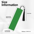 thumbnail image 3 of Kdxio St Patrick's Day5 Print Metal Tassel Bookmarks,Perfect Gift for Art Lovers and Bookworms Metal Bookmarks for Women, 3 of 8