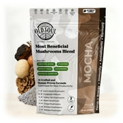 OLD SOUL Mushroom Mocha Blend | 7-Mushroom Formula | Arabica Coffee | Energy, Focus, Immunity | 14 oz (400 g)
