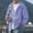 Purple, variant on Men's UPF 50+ Sun Protection Hooded Jacket, Lightweight Quick Dry Loose Fit Outdoor Windbreaker, Unisex Casual Summer Thin Coat White
