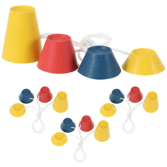 MEIBUTYUP 16Pcs Red Rubber Golf Tees Outdoor Golf Accessories for Driving Range and Practice