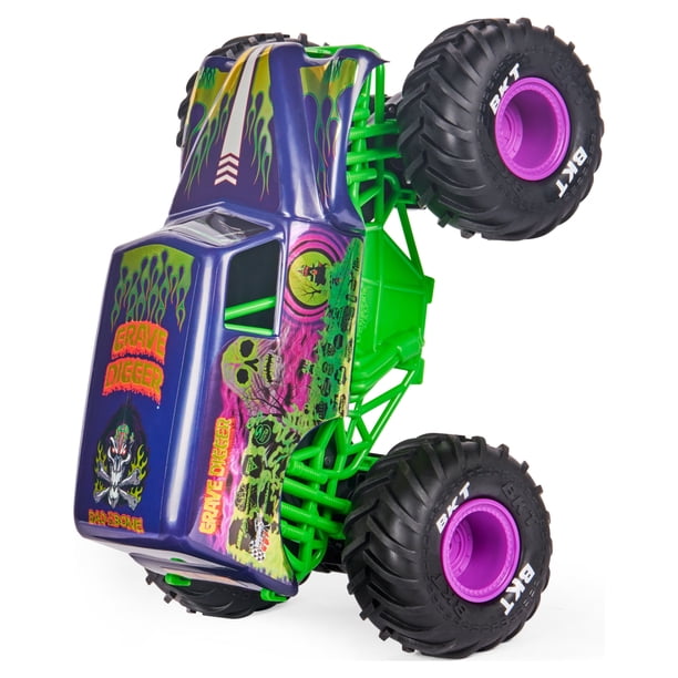 ホビーラジコン Monster Jam Grave Digger Freestyle Force Grave Digger RC Truck - RC vehicles for hobby shops - Walmart